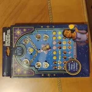 Disney Wish Heart Jewelry Set - Purple and Gold